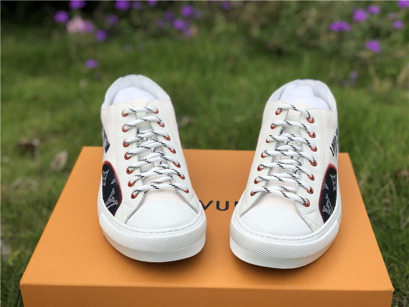 Louis vuitton tattoo sneaker boot Low White(98% Authentic quality)